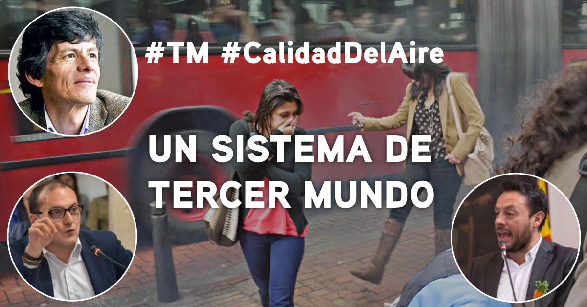 Los buses de TransMilenio reunen a detractores y partidarios de Peñalosa en su contra