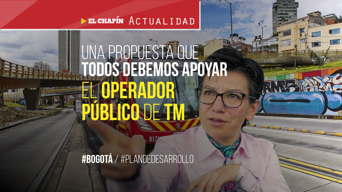 ¡APROBADA! Claudia López propone operador público para TransMilenio en su Plan de Desarrollo