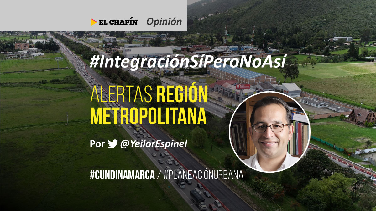 Cundinamarca dice: #IntegraciónSíPeroNoAsí