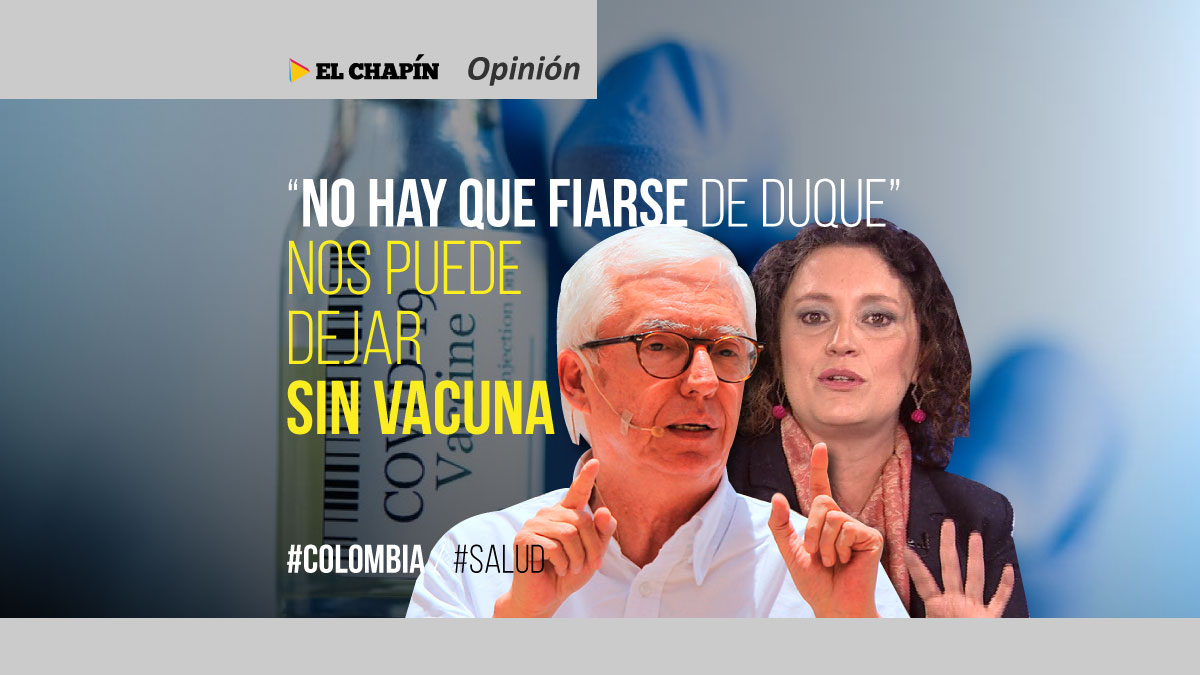 ??Colombia se podría quedar sin vacunas para la COVID-19, alertan Jorge Robledo y Angélica Lozano